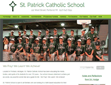 Tablet Screenshot of portlandstpats.com